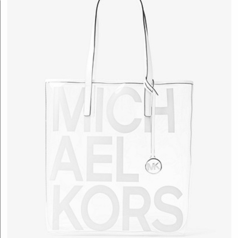 Clear Michael Kors Tote